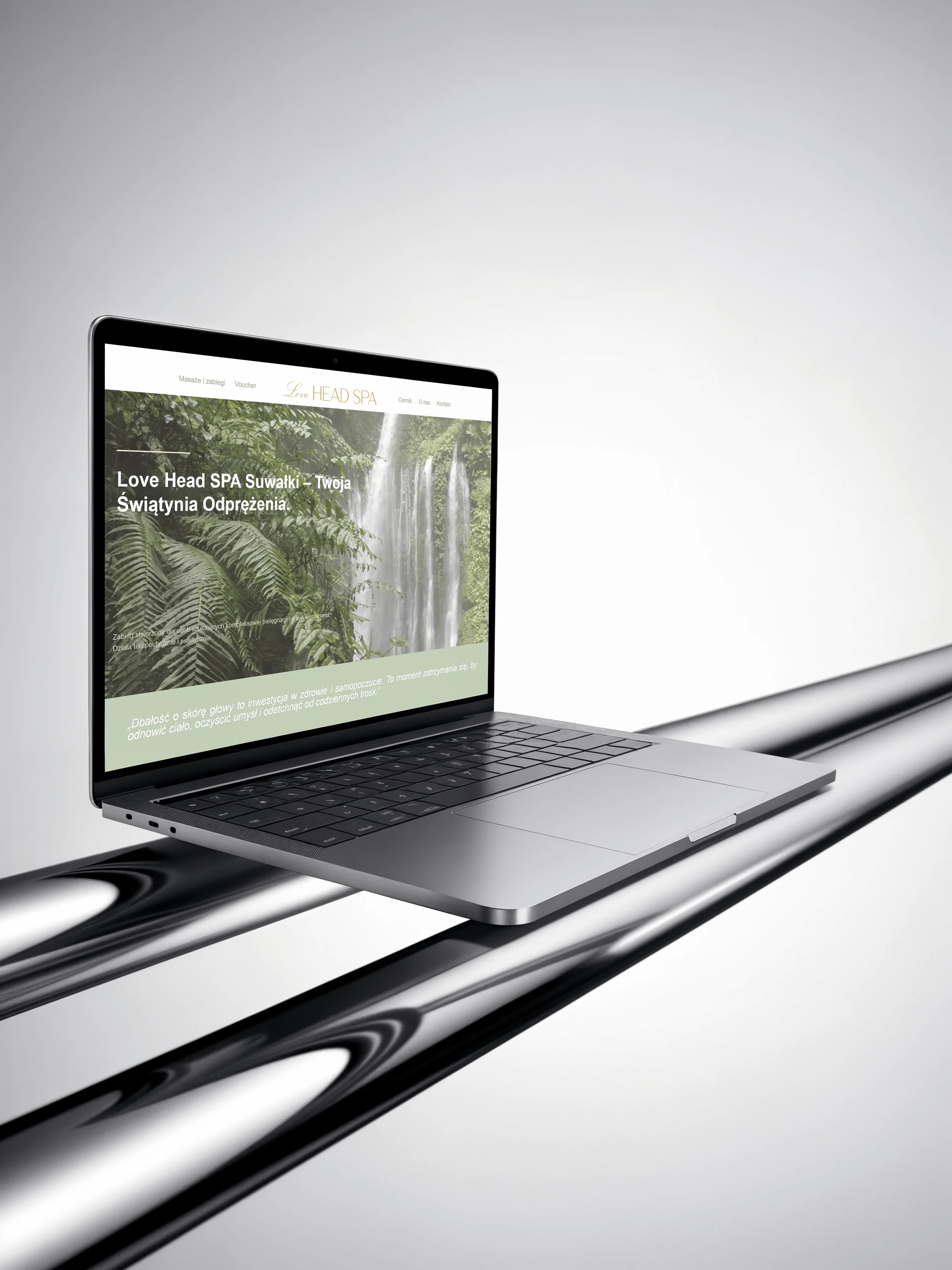 Strona firmowa dla Love Head Spa